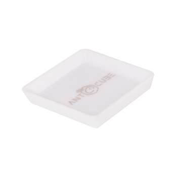 Feeding dish white square - 30x30